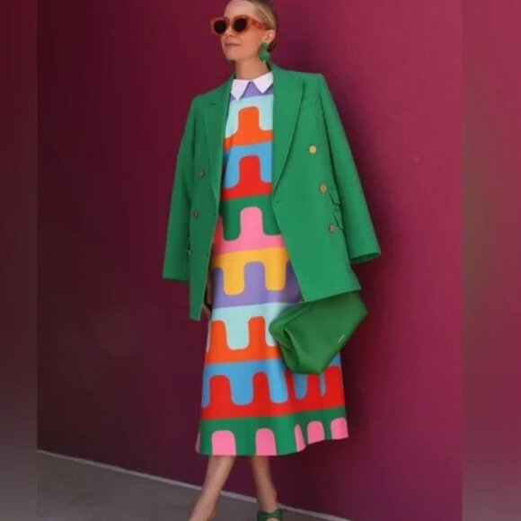 Tuckernuck Del Mar Disco Hutton Dress sz M NWT VERY Small Spot on Back - Picture 4 of 12